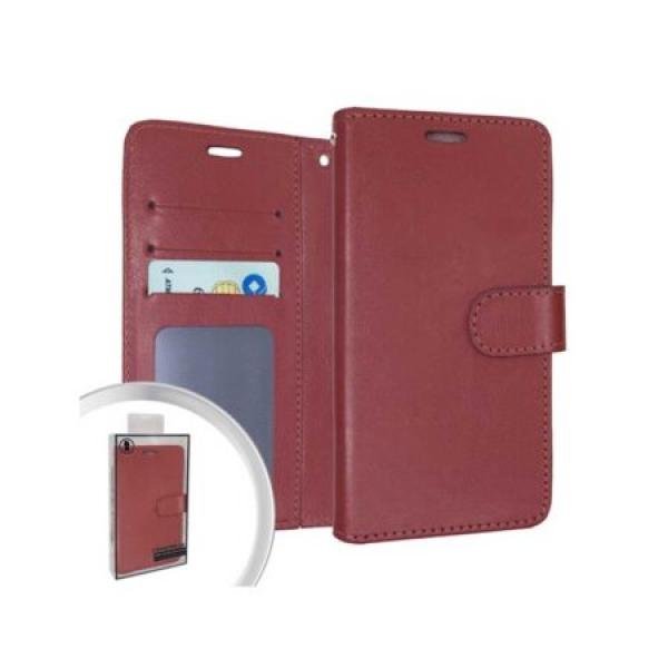 Galaxy S23 Ultra Leather Wallet Pouch Brown