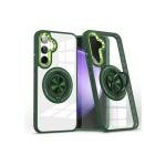 Galaxy S24 Plus Magsafe Case w/ Rotate Ring Stand Green