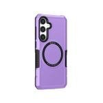 Galaxy S24 Plus Premium Bumper Case w/ Magsafe Purple Edge (Retail Packaged)