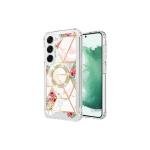 Galaxy S24 Plus Premium IMD Ring Stand Case design #1 (Retail Packaged)