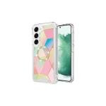 Galaxy S24 Plus Premium IMD Ring Stand Case design #4 (Retail Packaged)