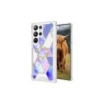 Galaxy S24 Ultra Premium IMD Ring Stand Case design #6 (Retail Packaged)