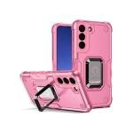 Galaxy S25 Hybrid ShockProof Magnetic RingStand Case Pink (Premium Package)